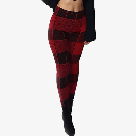 Women Ladies Printed Leggings Full Length Stretchy Trouse