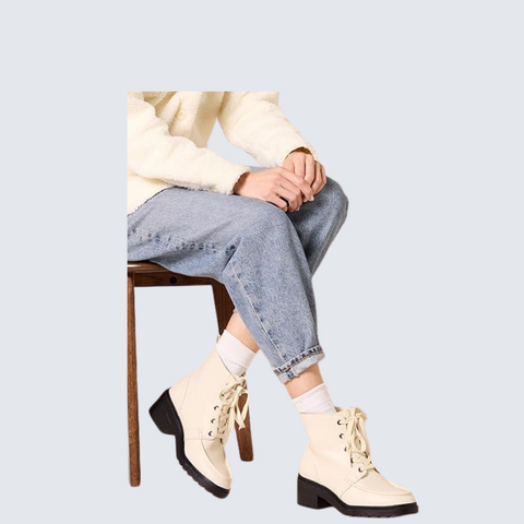 Britian Mall Essential Womens Moc Toe Boots