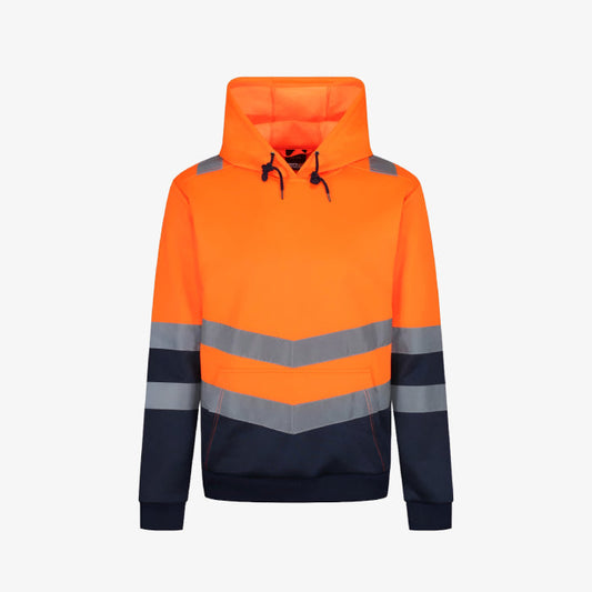 Regatta Hi-vis Zip Safety Hoodie