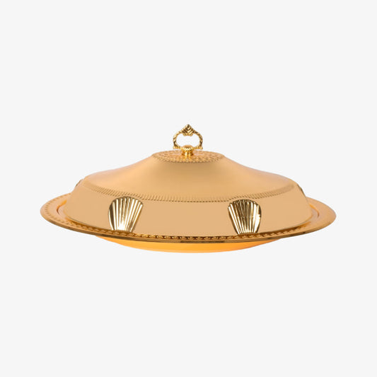 SQ Professional Durane Ornate Party Foods Serving Cloche with Tray
