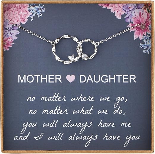 Sterling Silver Circles Necklaces for Women