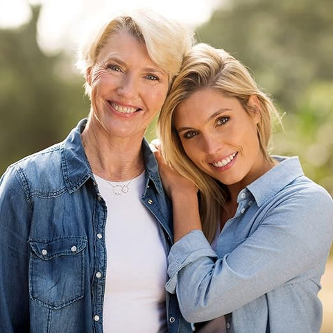 Sterling Silver Circles Necklaces Women