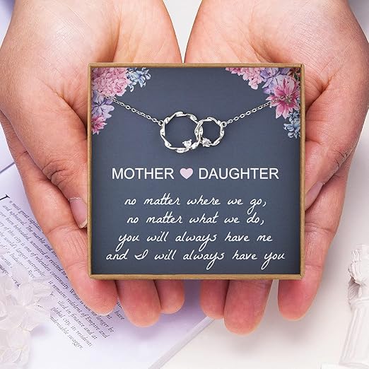 Sterling Silver Circles Necklaces for Women