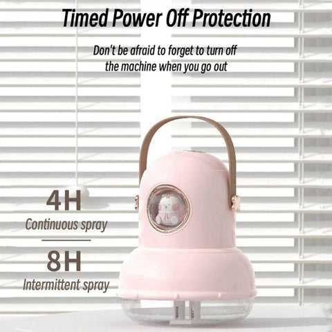 Portable Ultrasonic Humidifier with Digital Display – Adjustable Mist Levels for Home & Office