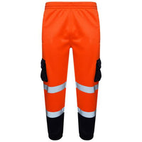 Men's Workwear Safety Stripe Trouser - Orange