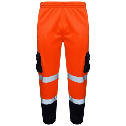 Men's Workwear Safety Stripe Trouser - Orange