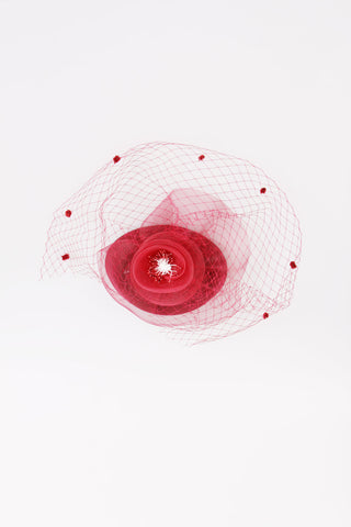 Flower Mesh Fascinator