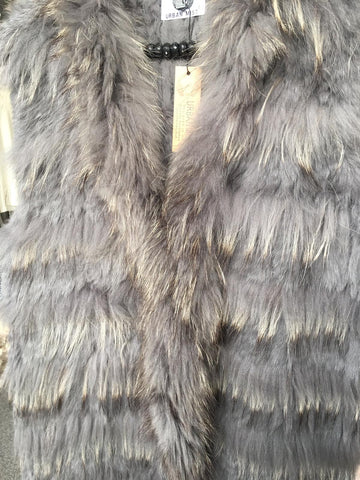 Knitted designFur Gilet