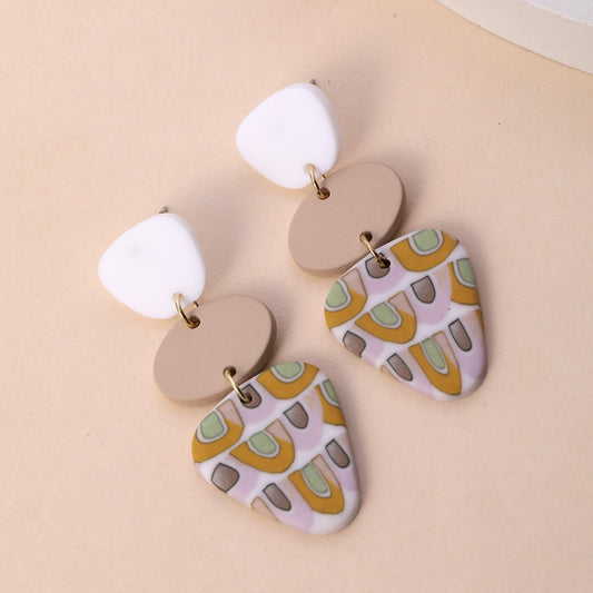 Strawberry Shape Dangly Earrings