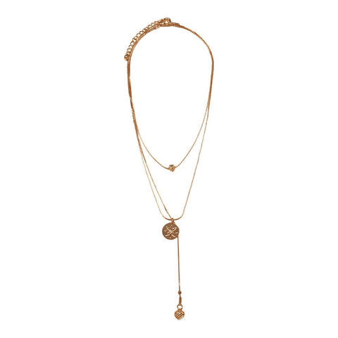 Dangling Heart Pendant Necklace