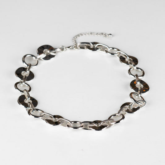 Coin Shapes With Chain Necklace