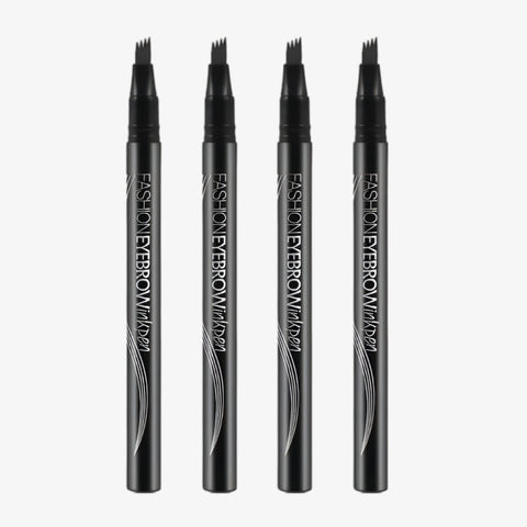 Yabaolian 4-Point Eyebrow Tattoo Pen – Box of 24