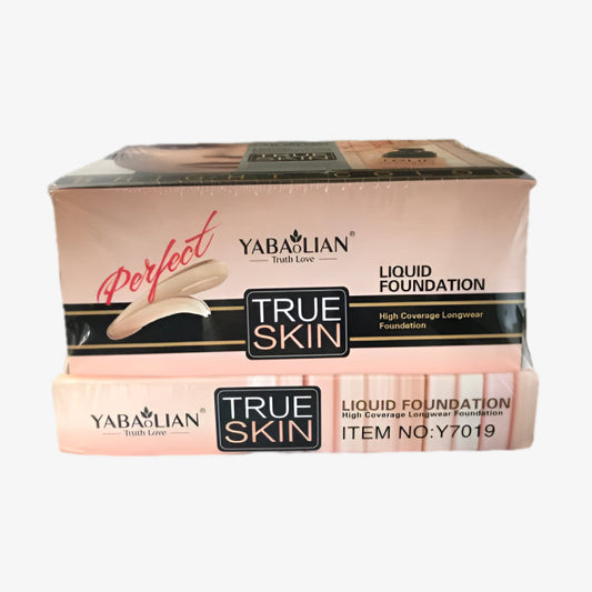 Yabaolian True Skin Liquid Foundation Set Box of 12
