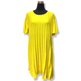 Sunshine Yellow Fine Pleat Tunic