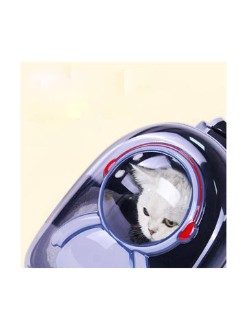 Yummy Cat Space Capsule Backpack Portable & Breathable Pet Carrier