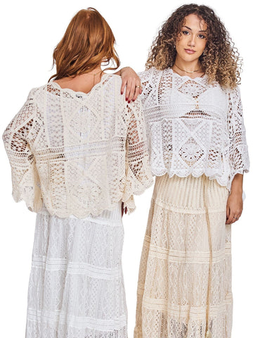 Crochet Pattern Cotton Top