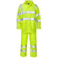 Reflective Yellow Rainsuit