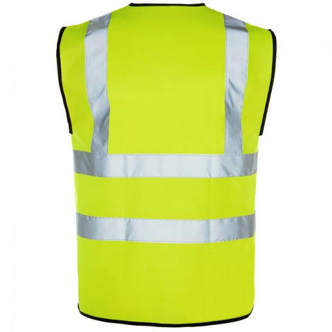 High Visibility Waistcoat Vest - Yellow