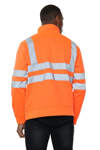 ISO 20471 Class 3 Quarter Zip Orange