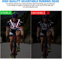 High Vis Reflective Safety Vest Black