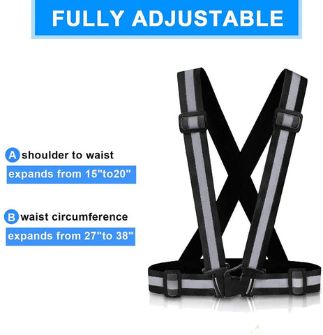 High Vis Reflective Vest Red