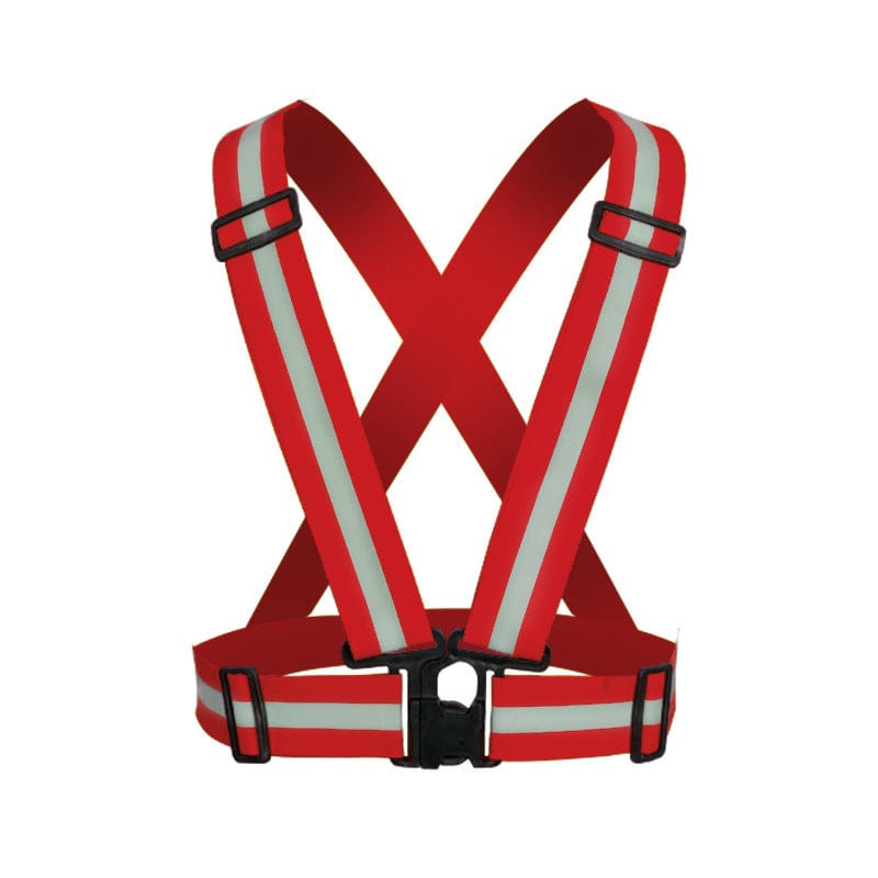 High Vis Reflective Vest Red