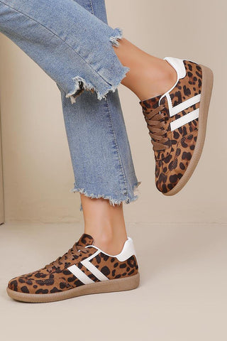 Flat Lace Up Trainer