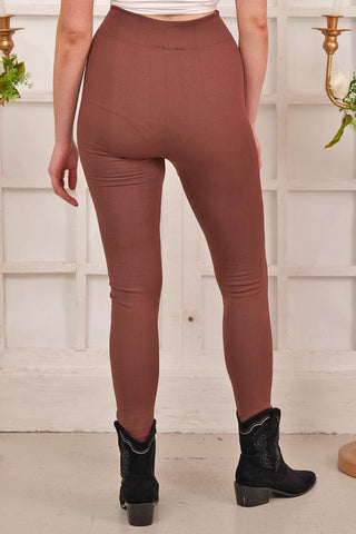 WINTER WARM THICK SEAMLESS FLEECE LEGGING