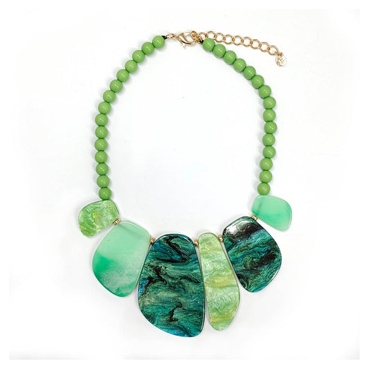 Stones Effect Necklace