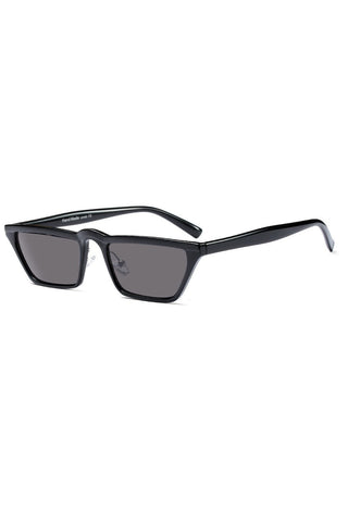 Designer Small Square Stripe Sunglasses