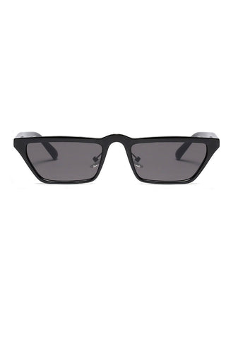 Designer Small Square Stripe Sunglasses