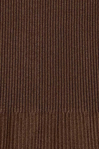 Plain Seamless Ribbed Bodysuit