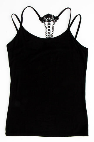Cami Top with Lace Back Detail