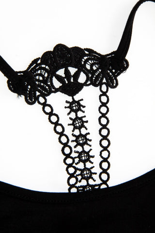 Cami Top with Lace Back Detail