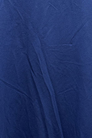 Plain Button Detail Hem Cotton Dress