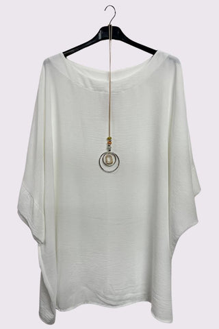 Plain Cold Shoulder Necklace Box Top