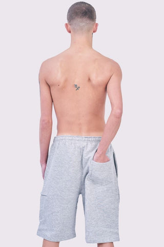 Men Drawcord Side Zipper Plain Shorts [Pack of 8]