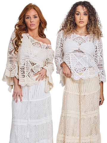 Crochet Pattern Cotton Top