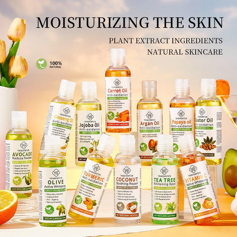 Yamanfen Corrector & Repair Oil Set – 12 Essential Oils for Skin Nourishment and Repair