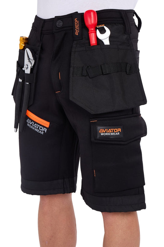 Professional Tactical Threads Strategic Men's Polyester cargo Workwear Short