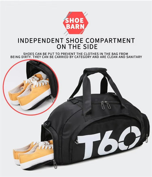 Custom Waterproof Gym & Travel Duffle Bag Durable Nylon with Branded Logo