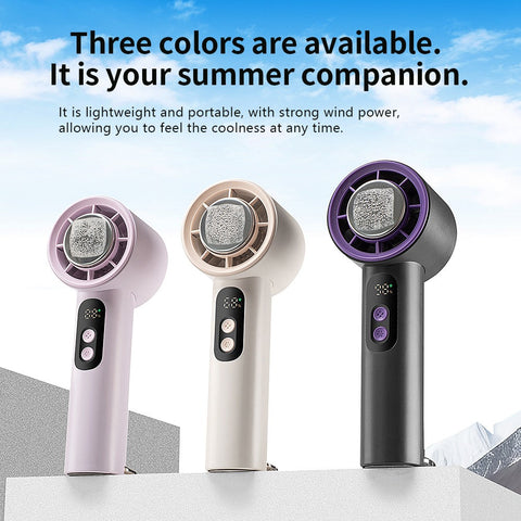 Rechargeable Portable Cooling Fan – Handheld & Desk Stand Fan for Office and Travel