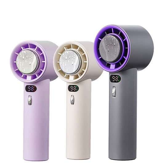 Rechargeable Portable Cooling Fan – Handheld & Desk Stand Fan for Office and Travel