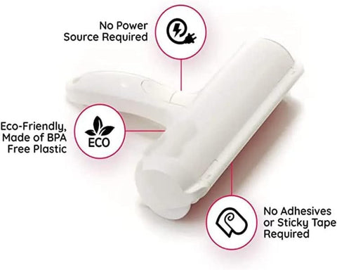 Lint Roller Set – 2-Pack Reusable Sticky Rollers for Clothes & Furniture