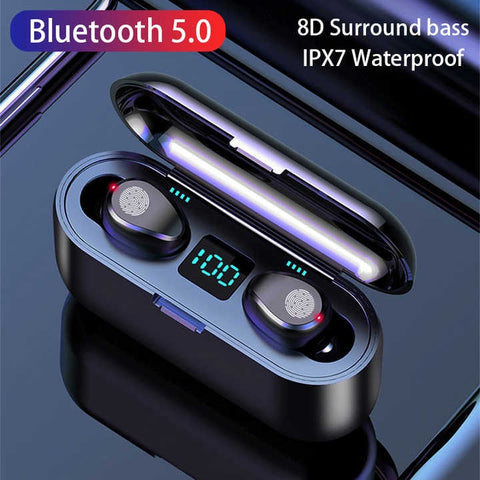 TWS Mini Wireless Gaming Earbuds, Hand-Free TWS Headset, Wireless Audífonos for Gaming & Everyday Use