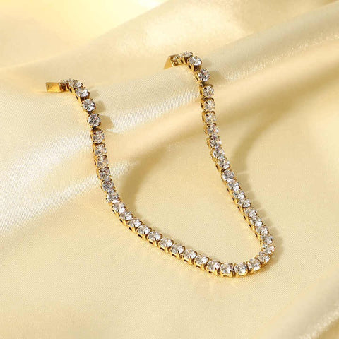 Gold Tennis Bracelet