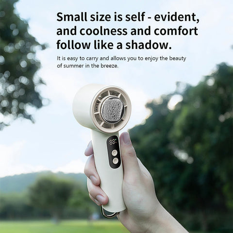 Rechargeable Portable Cooling Fan – Handheld & Desk Stand Fan for Office and Travel