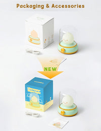 Cute Smiling LED Night Lamp – Soft Touch Control Desk Lamp with Adjustable Brightness
