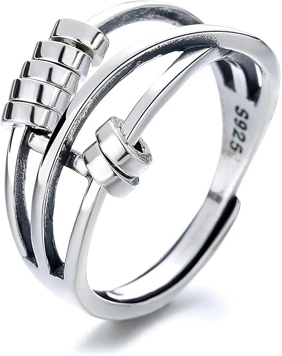 Zinc Silver Ring 2