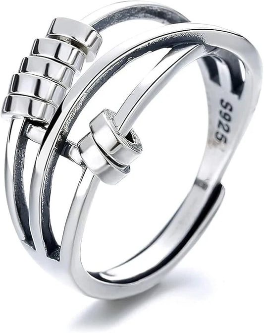 Zinc Silver Ring 2
